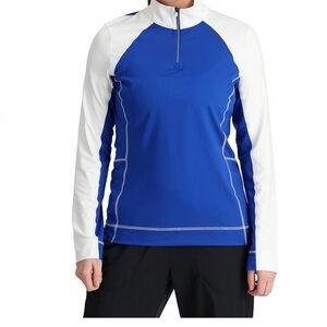 Spyder Savona Base Layer Top - Zip Neck, Long Sleeve XL